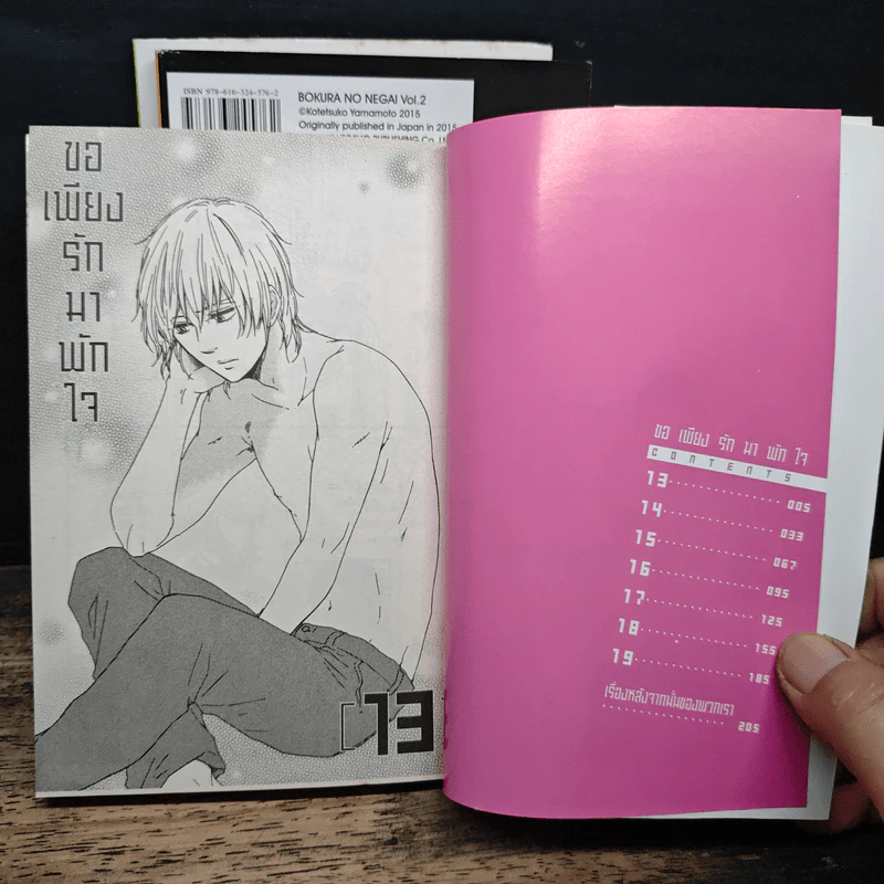 การ์ตูนวาย ขอเพียงรักมาพักใจ 3 เล่มจบ รูปที่ 7