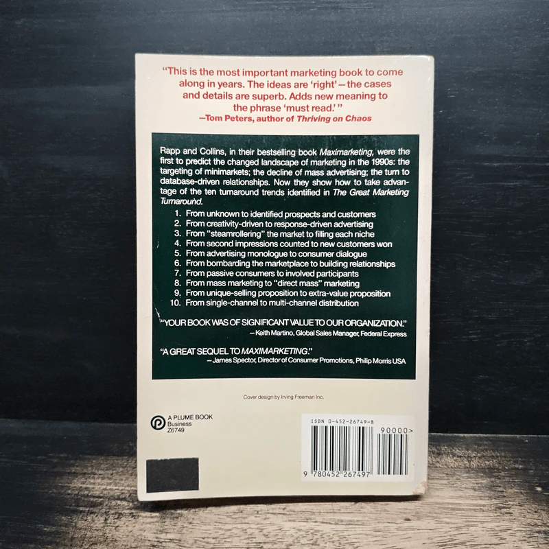 The Great Marketing Turnaround - Stan Rapp, Tom Collins รูปที่ 2