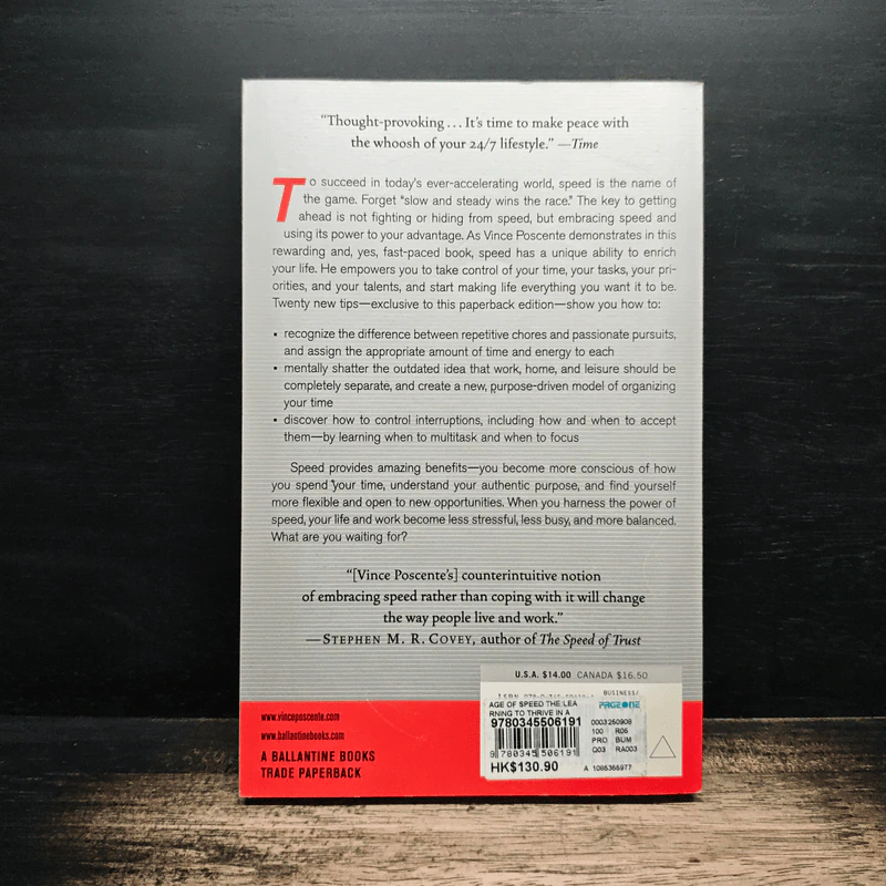 The Age of Speed - Vince Poscente รูปที่ 2