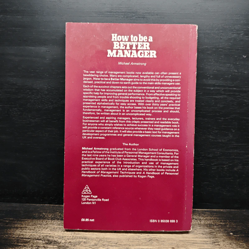 How to be a BETTER MANAGER - Michael Armstrong รูปที่ 2