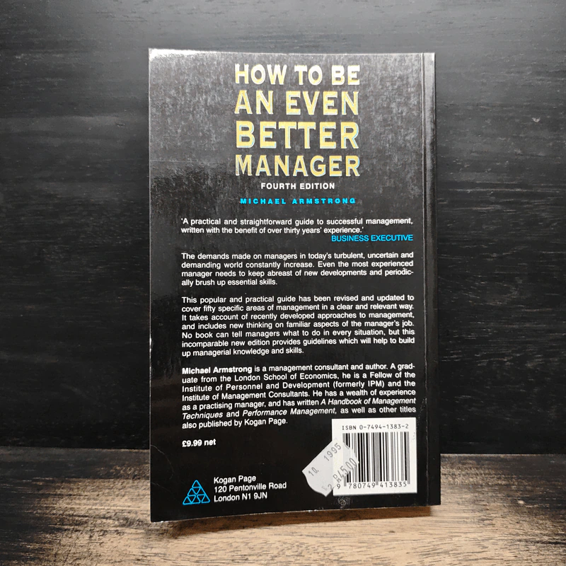 How to Be an Even Better Manager - Michael Armstrong รูปที่ 2