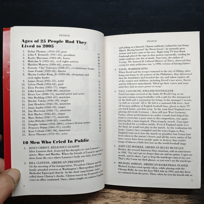 The Book of Lists - David Wallechinsky, Amy Wallace รูปที่ 8