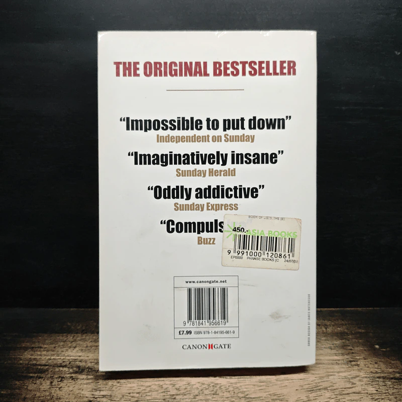 The Book of Lists - David Wallechinsky, Amy Wallace รูปที่ 2