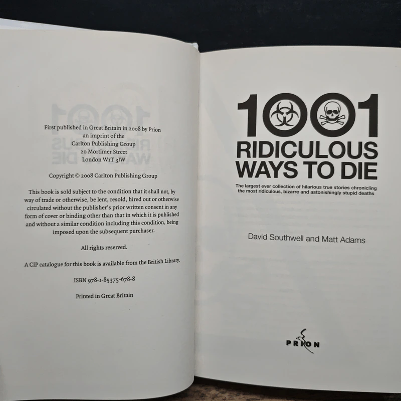 1001 Ridiculous Ways to Die - David Southwell รูปที่ 6
