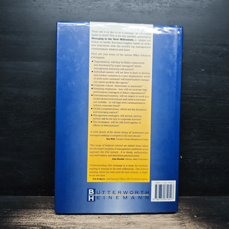 Managing in the Next Millennium - Mike Johnson รูปที่ 2
