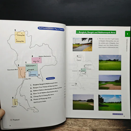 Thailand Golf Course Player's Guide 1999 รูปที่ 6