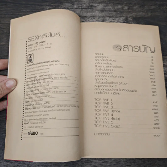 หนังสือเล่มนี้มีชื่อเรื่องอยู่ปกหลัง รูปที่ 6