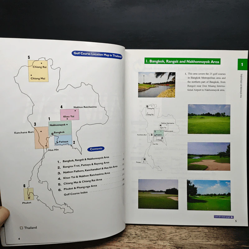 Thailand Golf Course Player's Guide 1999 รูปที่ 6