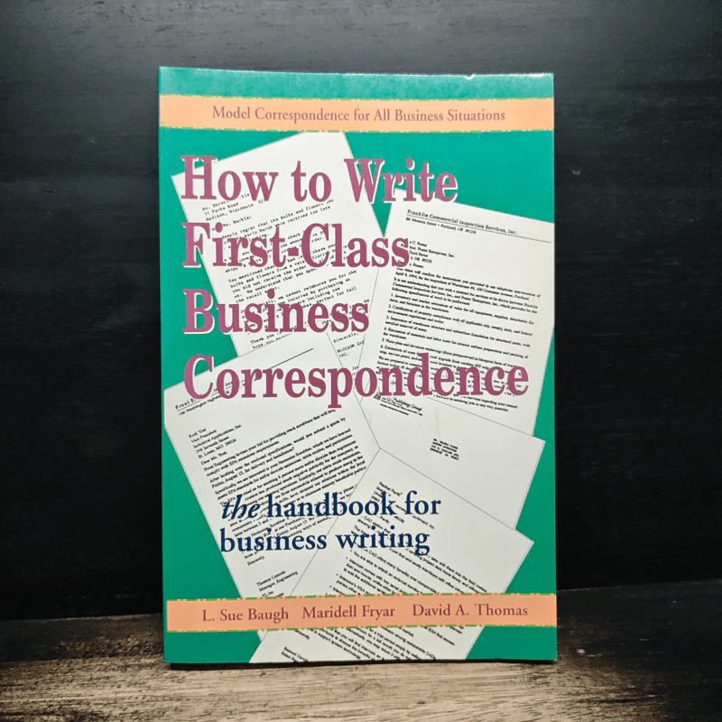 How to Write First-Class Business Correspondence รูปที่ 1