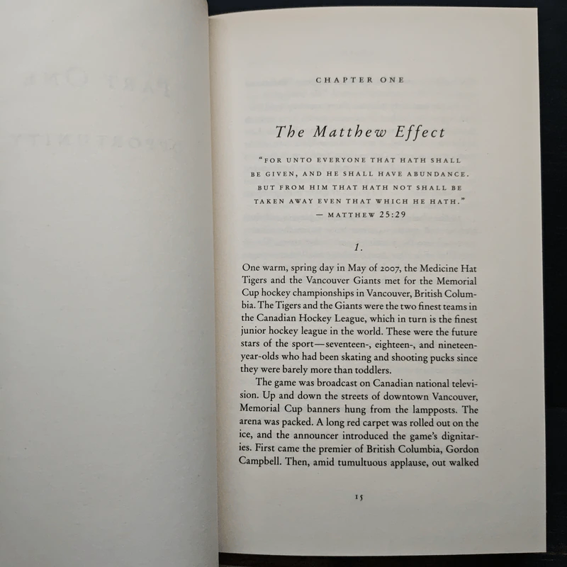 Outliers: The Story of Success - Malcolm Gladwell รูปที่ 8
