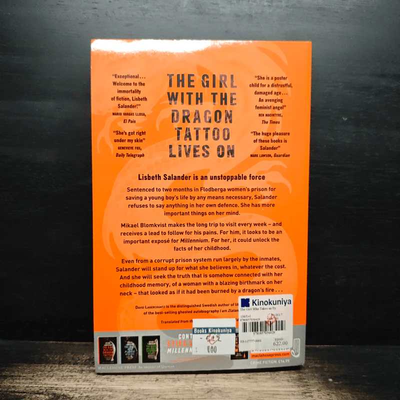 The Girl Who Takes an Eye for an Eye - David Lagercrantz รูปที่ 2