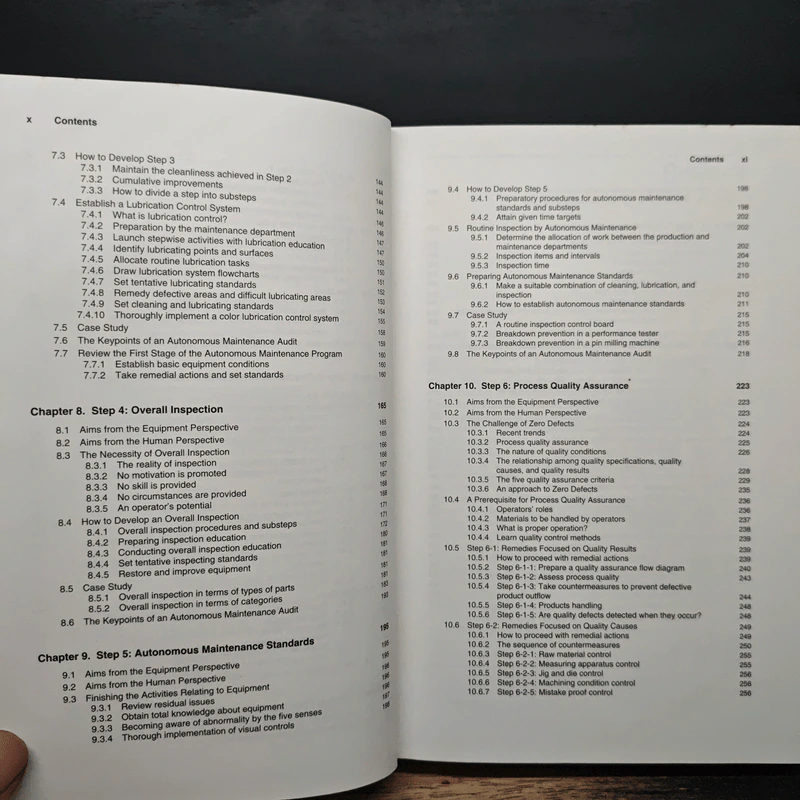 Autonomous Maintenance in Seven Steps รูปที่ 9