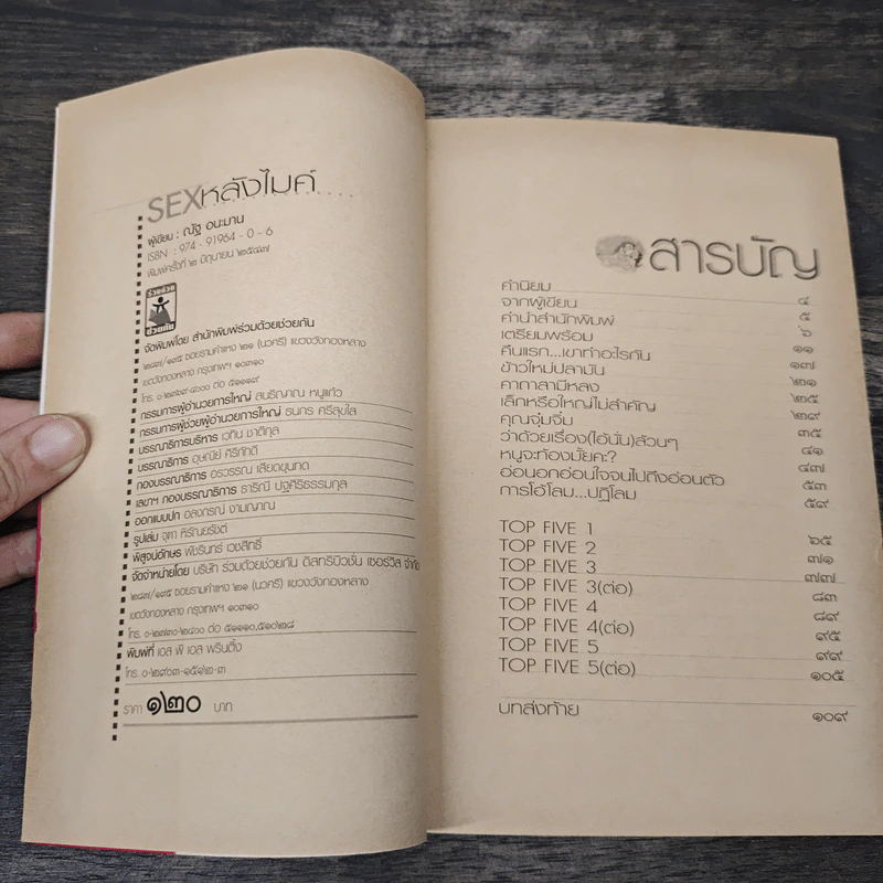หนังสือเล่มนี้มีชื่อเรื่องอยู่ปกหลัง รูปที่ 6