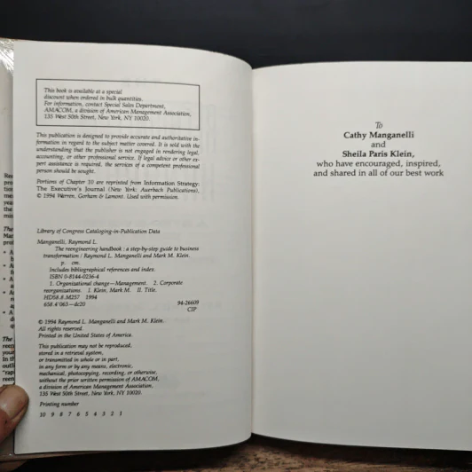 The Reengineering Handbook รูปที่ 6