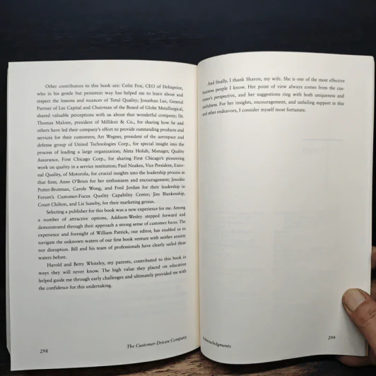 The Customer Driven Company - Richard C. Whiteley รูปที่ 9