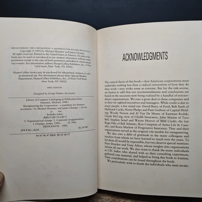Reengineering The Corporation - Michael Hammer, James Champy รูปที่ 6
