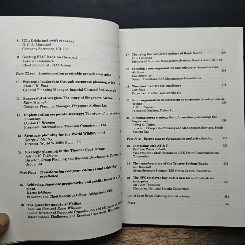The Manager's Casebook of Business Strategy รูปที่ 7