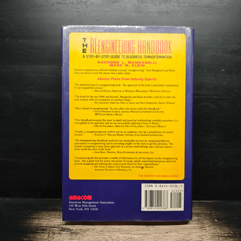 The Reengineering Handbook รูปที่ 2
