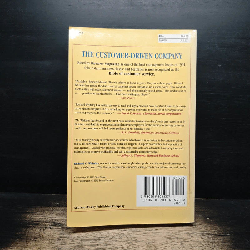 The Customer Driven Company - Richard C. Whiteley รูปที่ 2