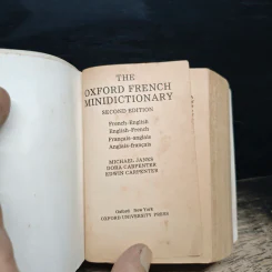 The Oxford French Minidictionary รูปที่ 6