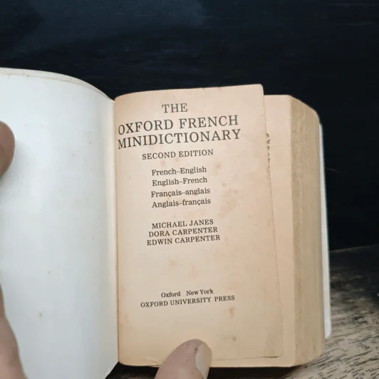 The Oxford French Minidictionary รูปที่ 6