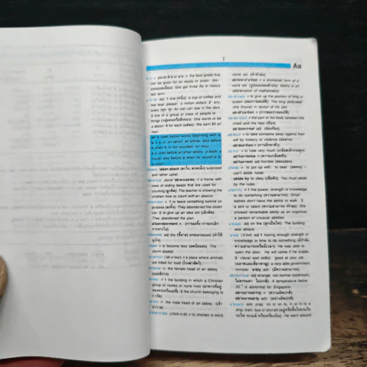 Learners' Dictionary English-Thai พจนานุกรมอังกฤษ-ไทย รูปที่ 7