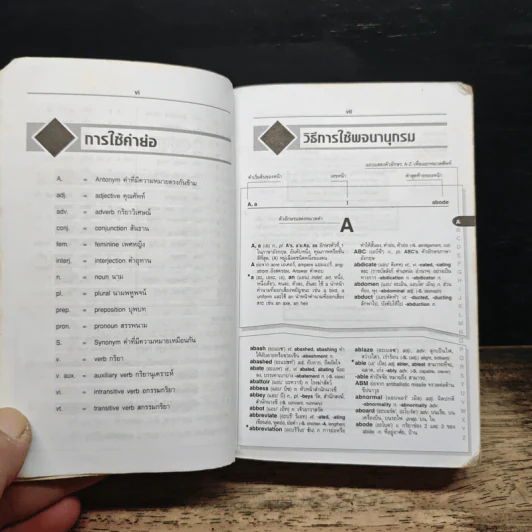 Se-Ed's Modern Dictionary English-Thai & Thai-English พจนานุกรมอังกฤษ-ไทย & ไทย-อังกฤษ รูปที่ 7