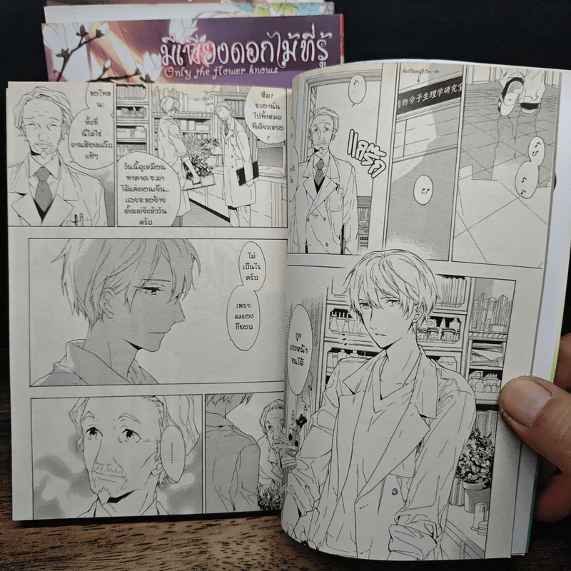 การ์ตูนวาย มีเพียงดอกไม้ที่รู้ 3 เล่มจบ + คือดอกไม้ที่กลางใจ + โปสการ์ด Boxset รูปที่ 10