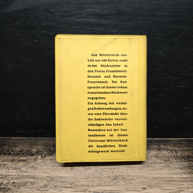 Langenscheidts Universal-Worterbuch (Französisch-Deutsch/Deutsch-Französisch) รูปที่ 2