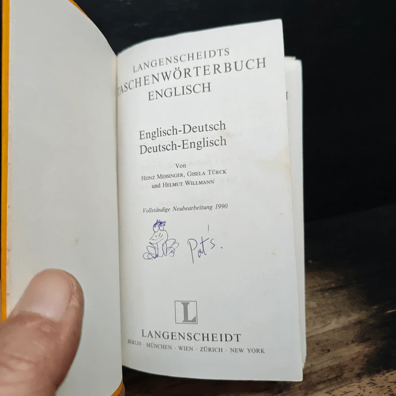 Langenscheidts Universal-Worterbuch Englisch (Englisch-Deutsch, Deutsch-Englisch) รูปที่ 6