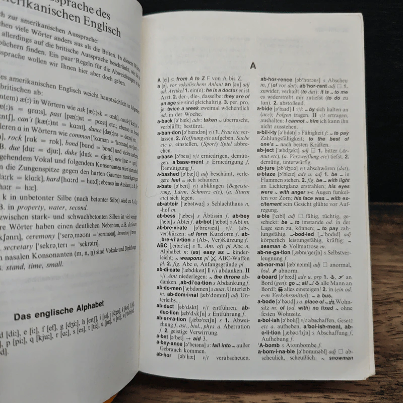 Langenscheidts Universal-Worterbuch Englisch (Englisch-Deutsch, Deutsch-Englisch) รูปที่ 7