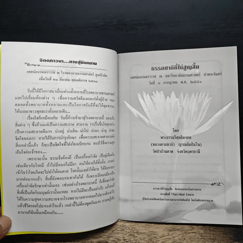 ธรรมชาติที่ไม่สูญสิ้น - พระธรรมวิสุทธิมงคล รูปที่ 7