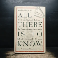 All There Is to Know - Alexander Coleman, Charles Simmons