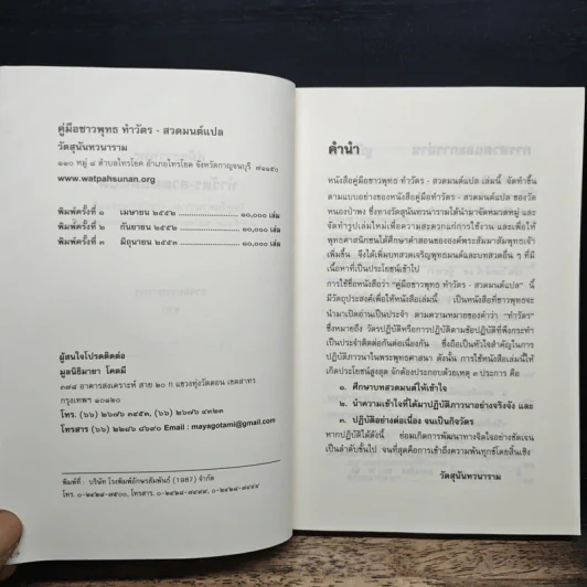 คู่มือชาวพุทธ ทำวัตร-สวดมนต์ แปล รูปที่ 6