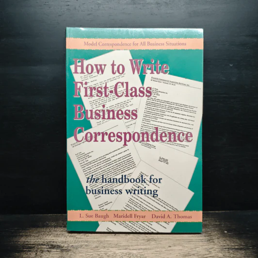 How to Write First-Class Business Correspondence รูปที่ 1