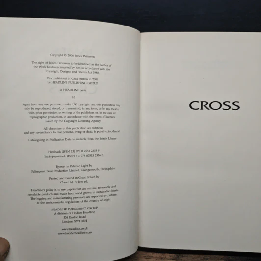 Cross - James Patterson รูปที่ 7