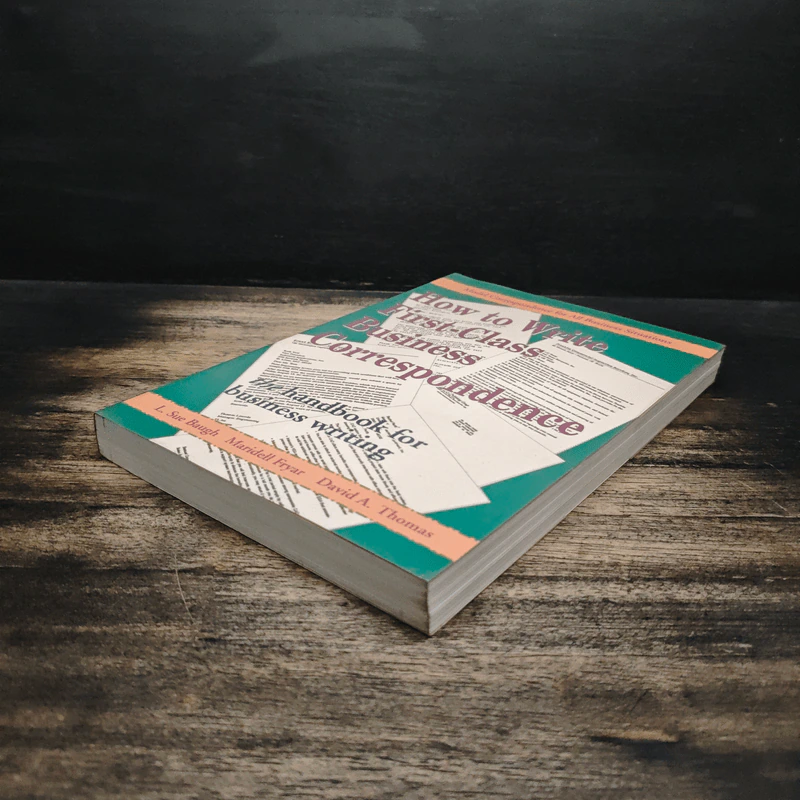 How to Write First-Class Business Correspondence รูปที่ 4