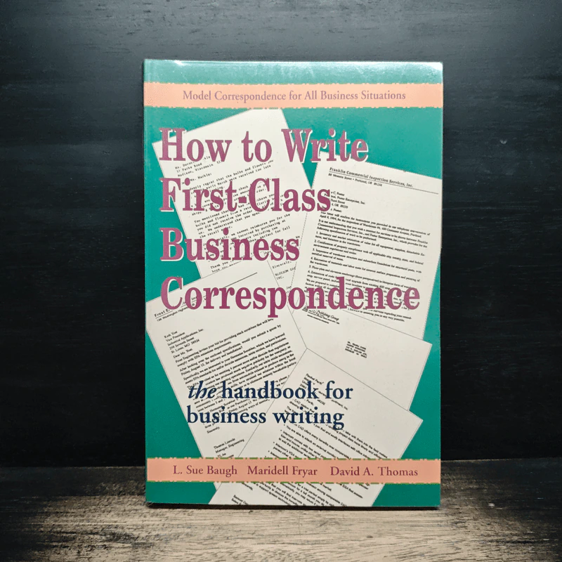 How to Write First-Class Business Correspondence รูปที่ 1