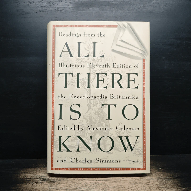 All There Is to Know - Alexander Coleman, Charles Simmons รูปที่ 1
