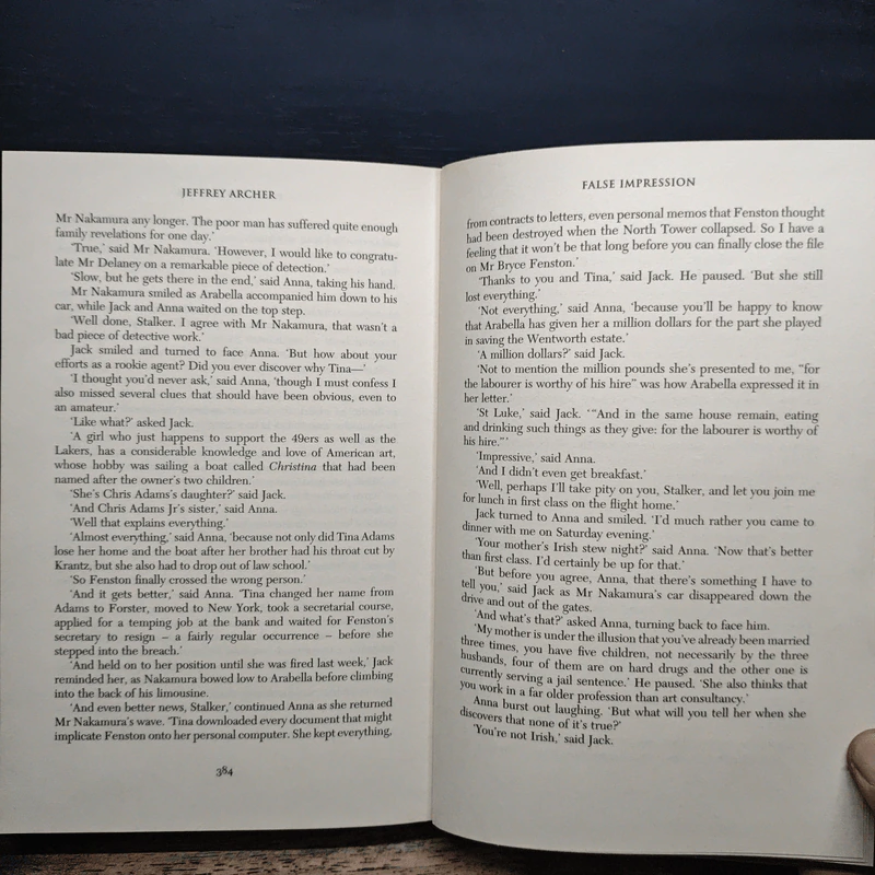 False Impression - Jeffrey Archer รูปที่ 8