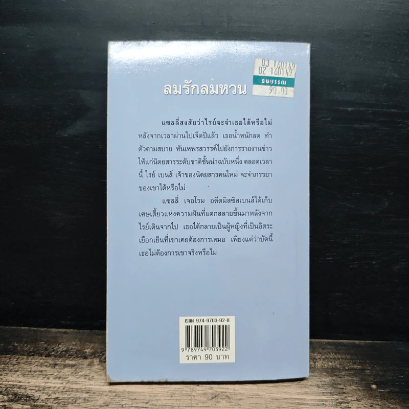 นิยายโรมานซ์ ลมรักลมหวน - พิชญา รูปที่ 2