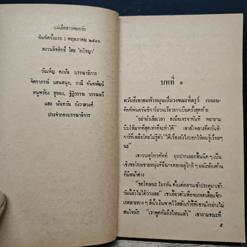 นิยายโรมานซ์ แม่เสือสาวพยศรัก - อลิซาเบธ โอลด์ฟิลด์, อภิชญา รูปที่ 6