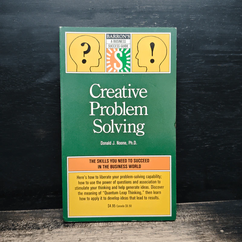 Creative Problem Solving - Donald J. Noone, Ph.D รูปที่ 1