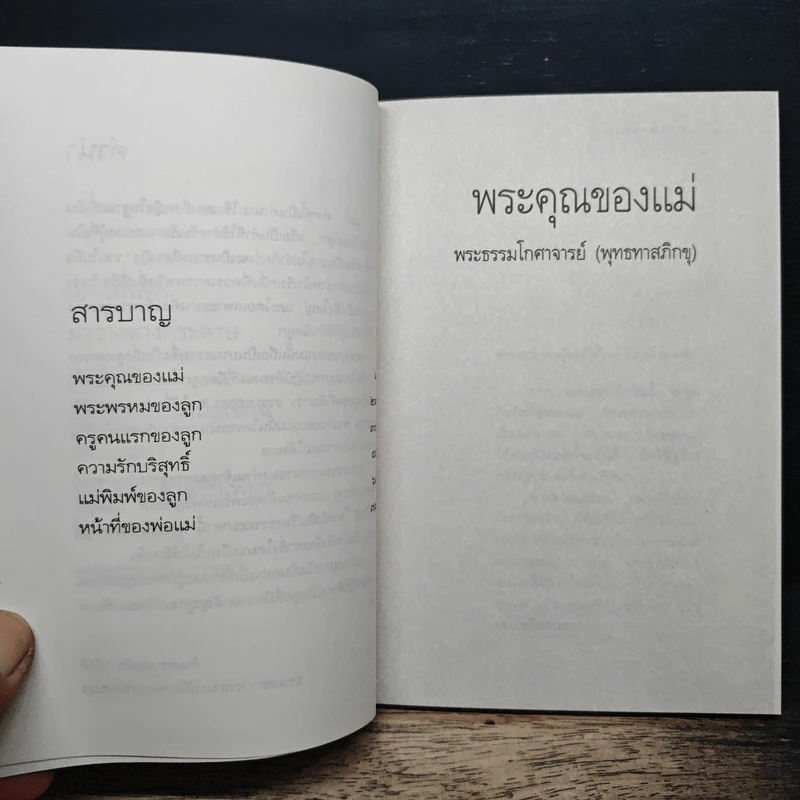 ธรรมะมาตา พระคุณของแม่ พระพรหมของลูก รูปที่ 6