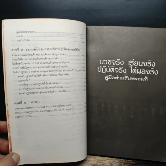 บวชจริง เรียนจริง ปฏิบัติจริง ได้ผลจริง คู่มือพระแท้ รูปที่ 8