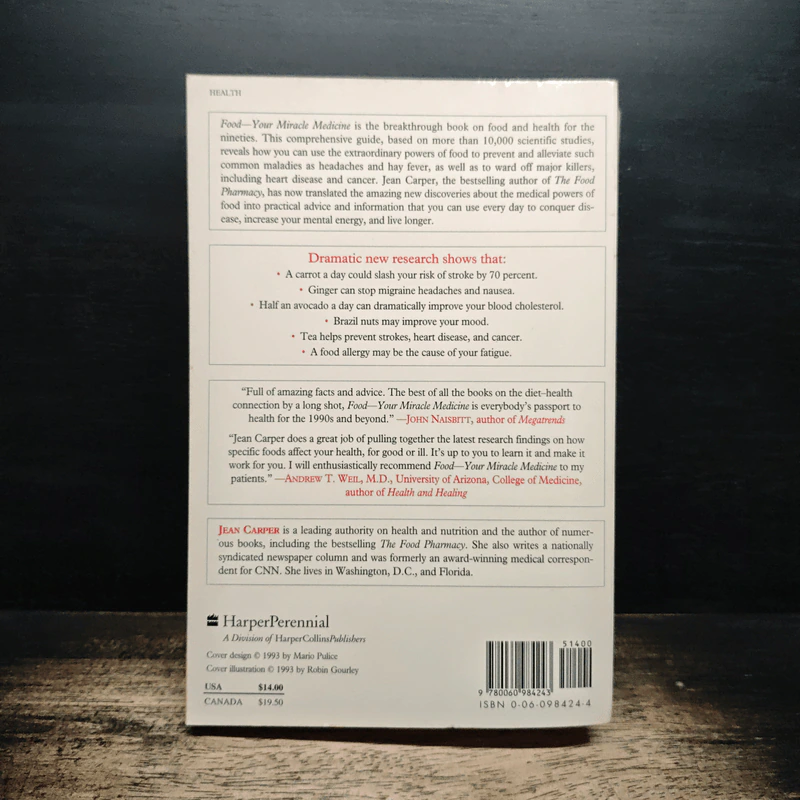 Food Your Miracle Medicine - Jean Carper รูปที่ 2