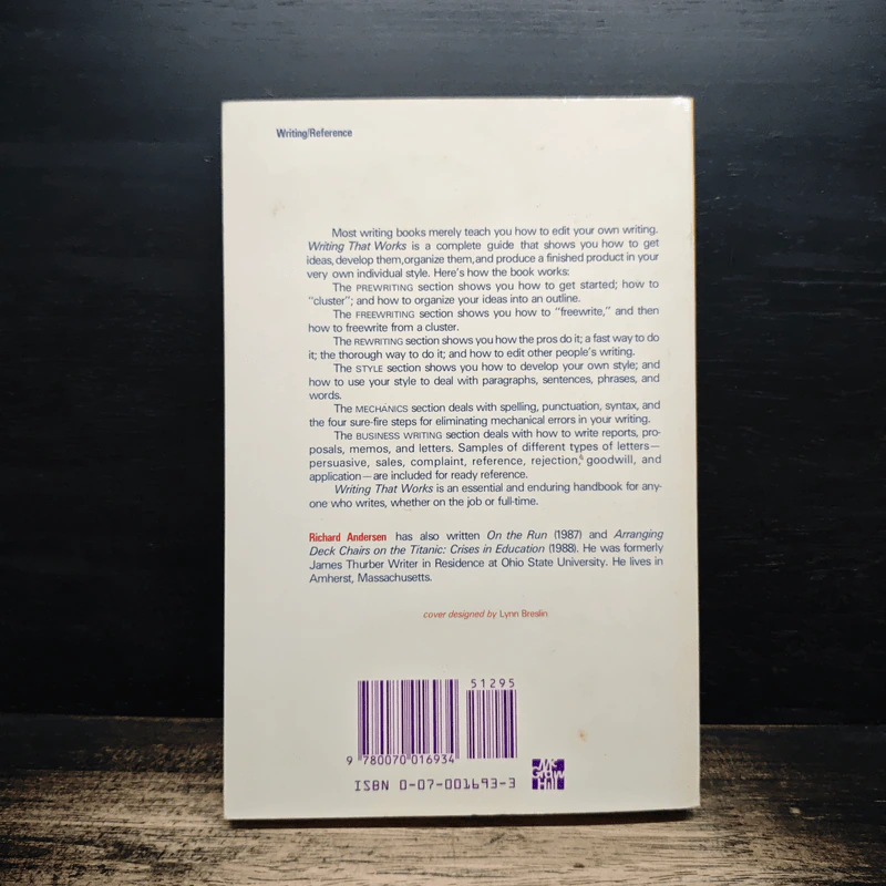 Writing That Works - Richard Andersen รูปที่ 2