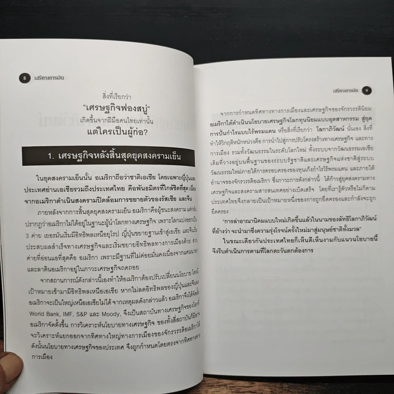 เสรีทางการเงิน เส้นทางหายนะสู่เศรษฐกิจไทย - มนตรี ถ่านไพบูลย์ รูปที่ 9