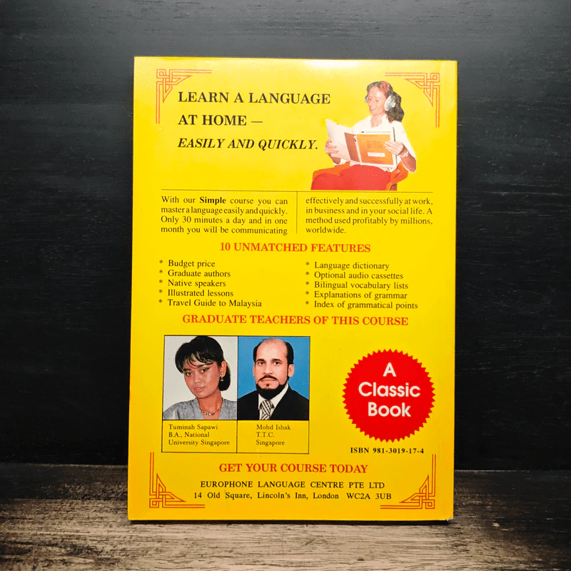 Simple Malay Plus Dictionary & Travel Guide - Tuminah Saparwi รูปที่ 2