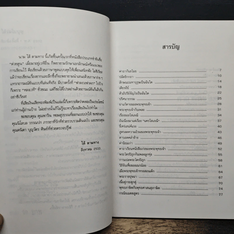 ใต้ร่มใบบุญ - ไต้ ตามทาง รูปที่ 7